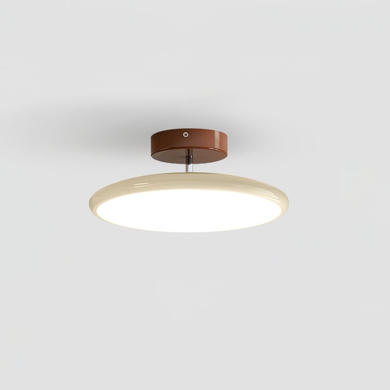 Zayn French Cream Style Acrylic Shade Ceiling Light