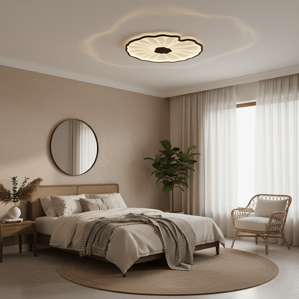 Avina Lotus Leaf Ceiling Light