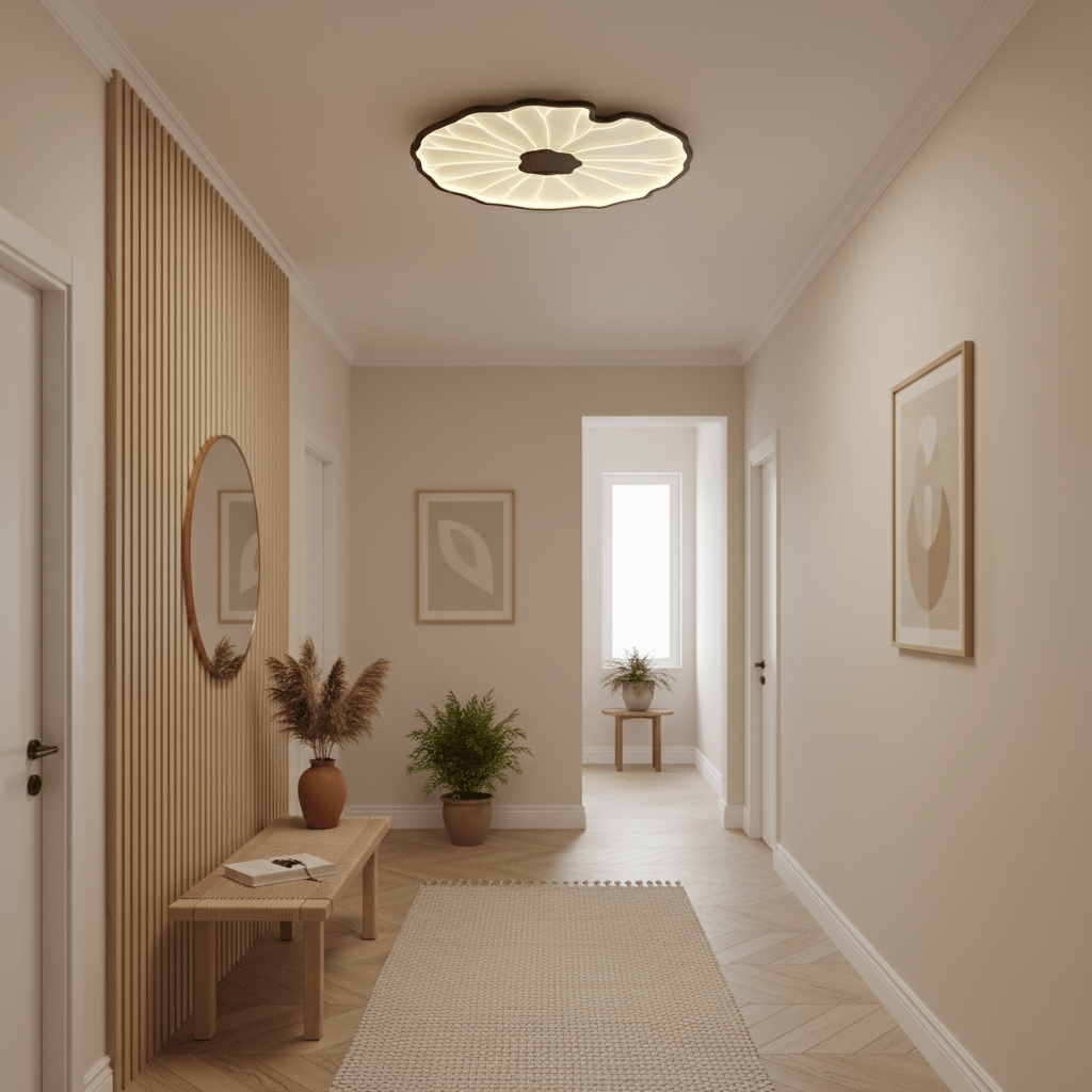 Avina Lotus Leaf Ceiling Light