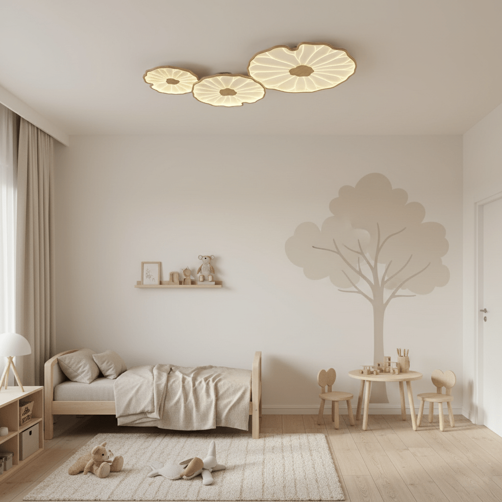 Avina Lotus Leaf Ceiling Light