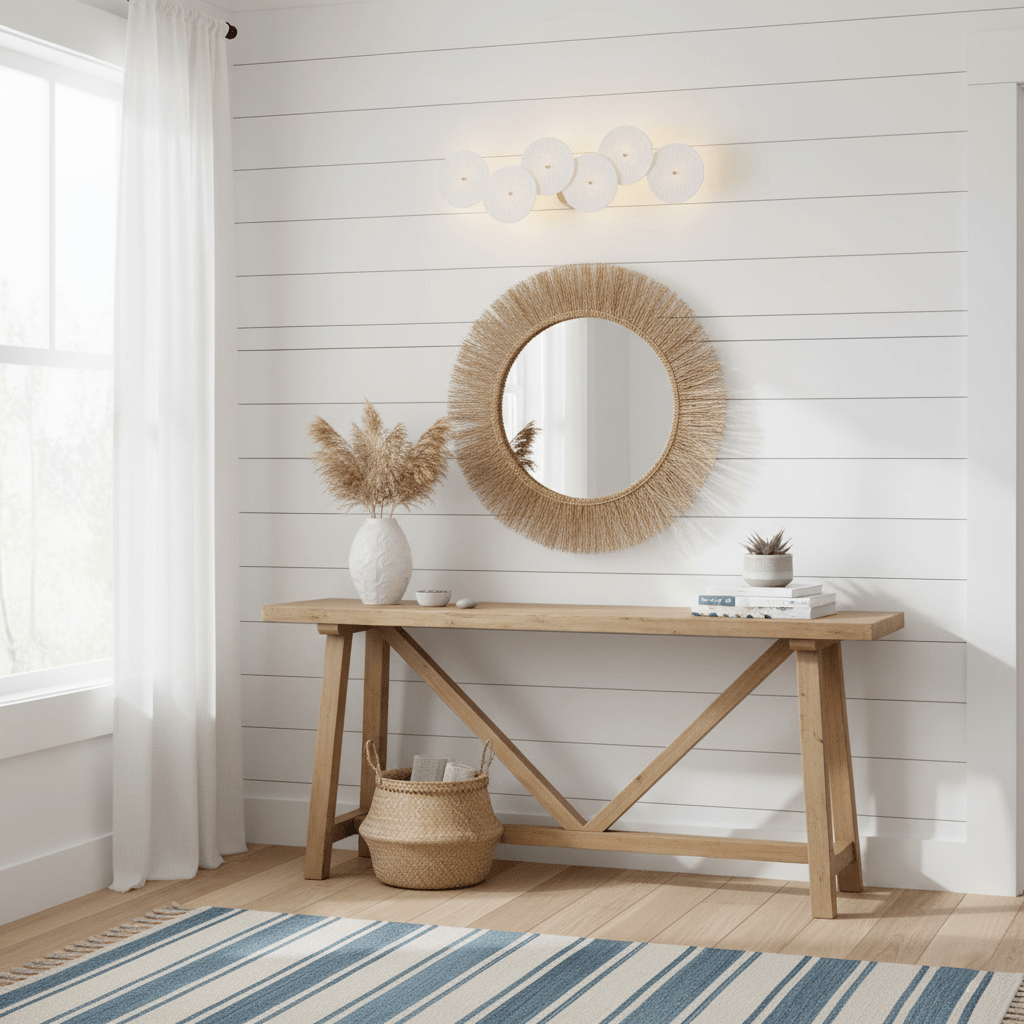 Aurelia Nordic Lotus Petal Ceramic Wall Light