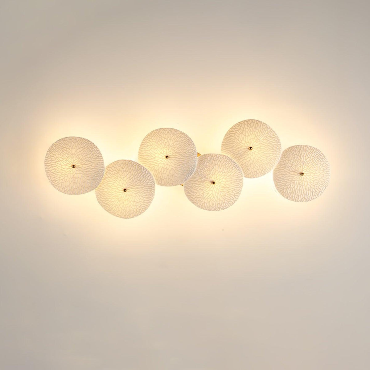 Aurelia Nordic Lotus Petal Ceramic Wall Light