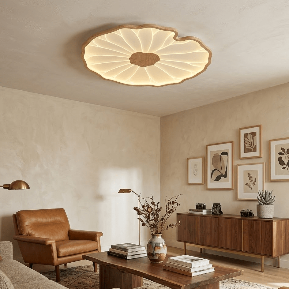 Avina Lotus Leaf Ceiling Light