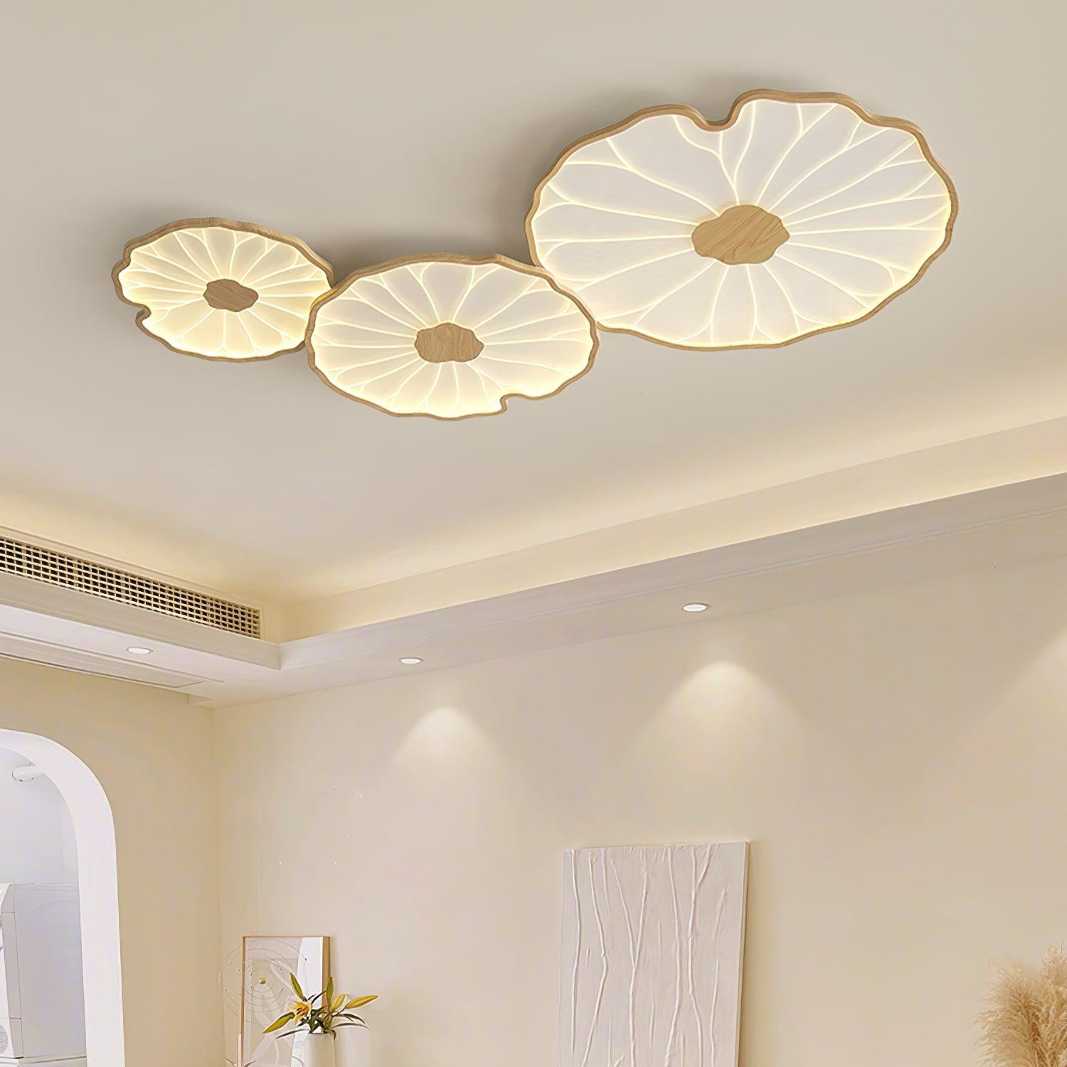 Nerea Lotus Modern Acrylic Ceiling Light