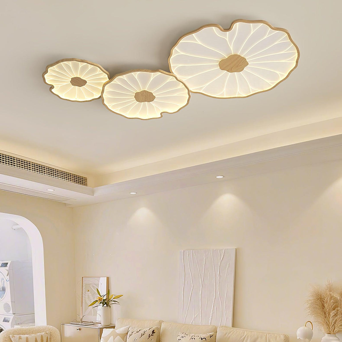 Avina Lotus Leaf Ceiling Light