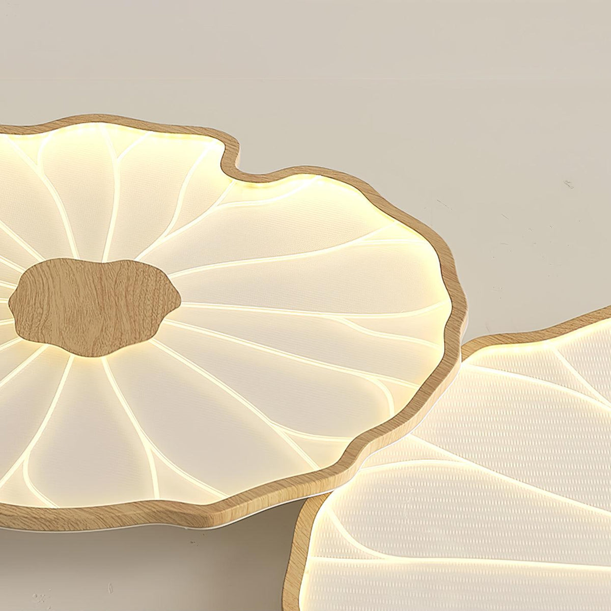 Avina Lotus Leaf Ceiling Light