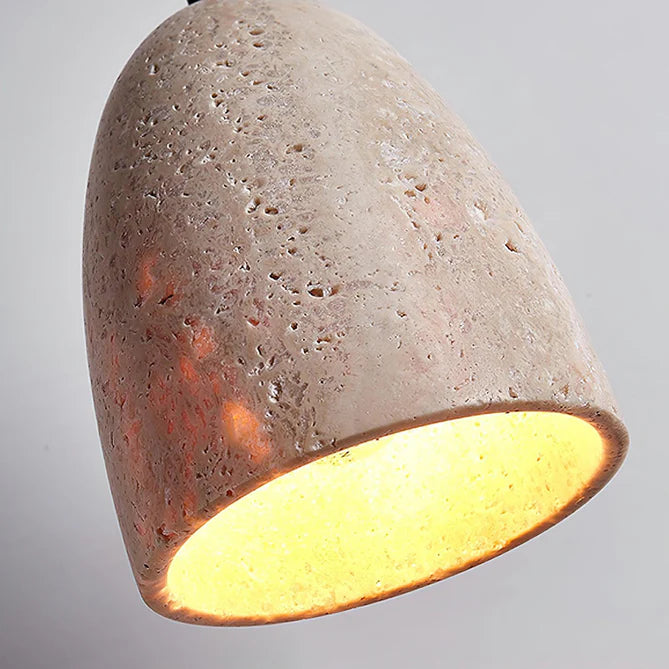 The Light of Travertine Pendant Light