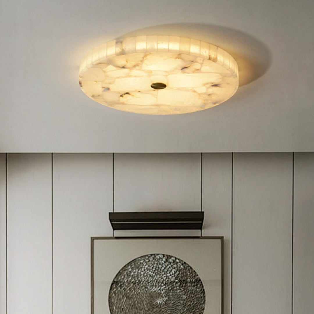 Luminous Marble Ceiling Light