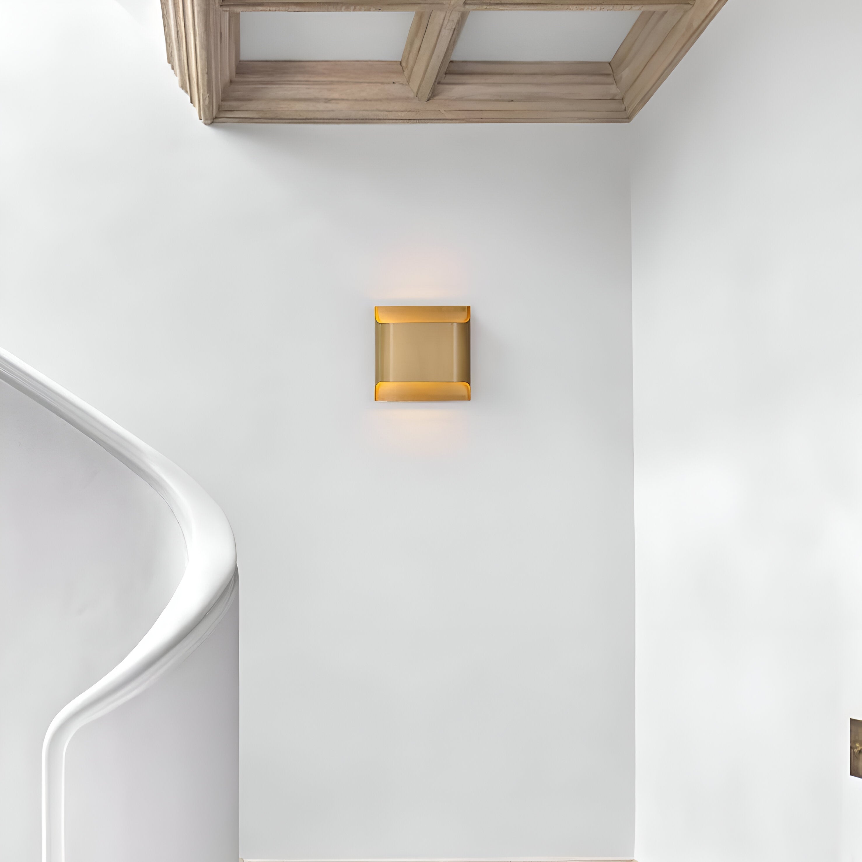 Luther Copper Double Lights Antique Style Wall Light