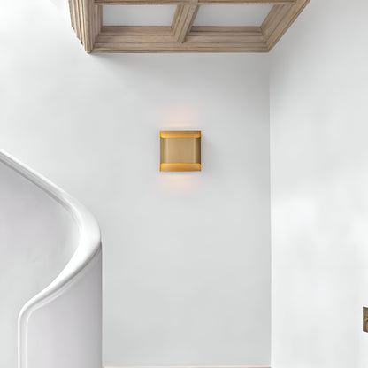 Luther Copper Double Lights Antique Style Wall Light