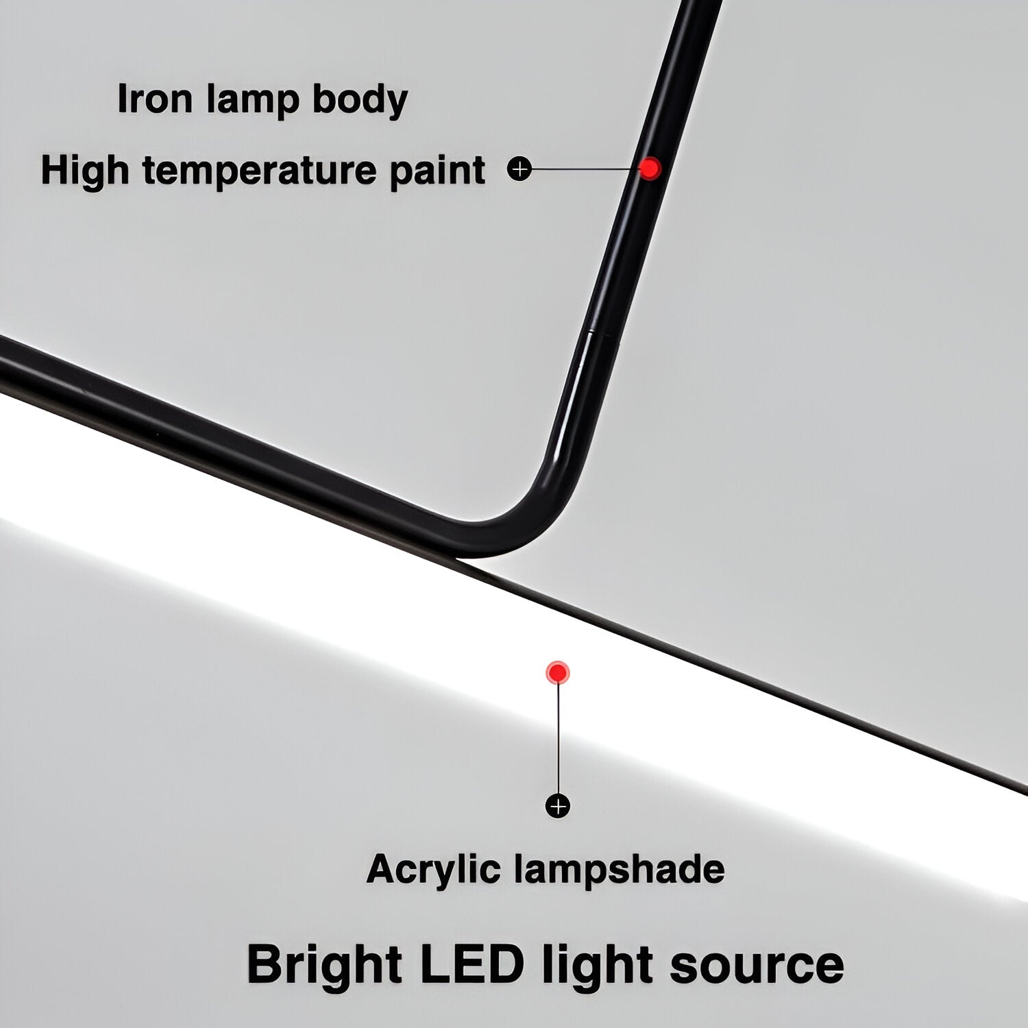 Luxury Acrylic Lampshade Mariah Linear Pendant Light