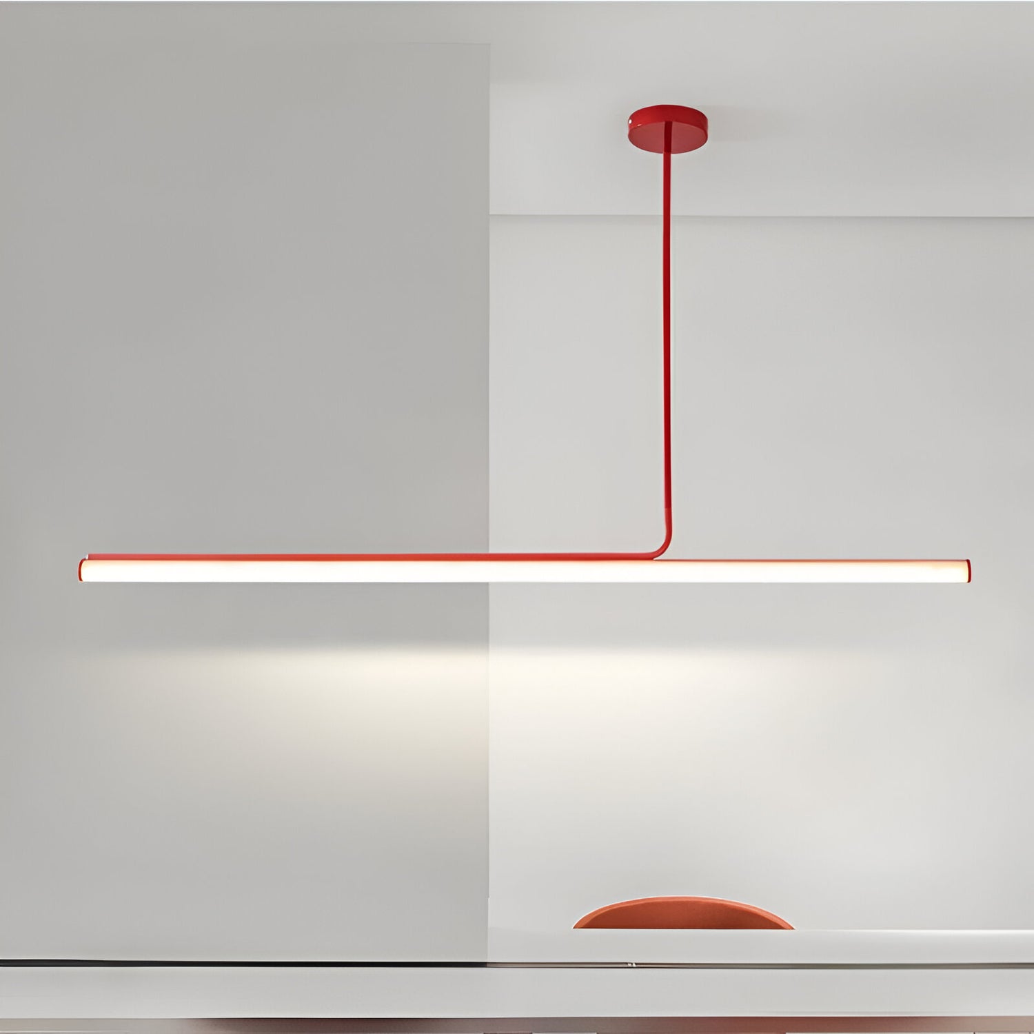 Luxury Acrylic Lampshade Mariah Linear Pendant Light