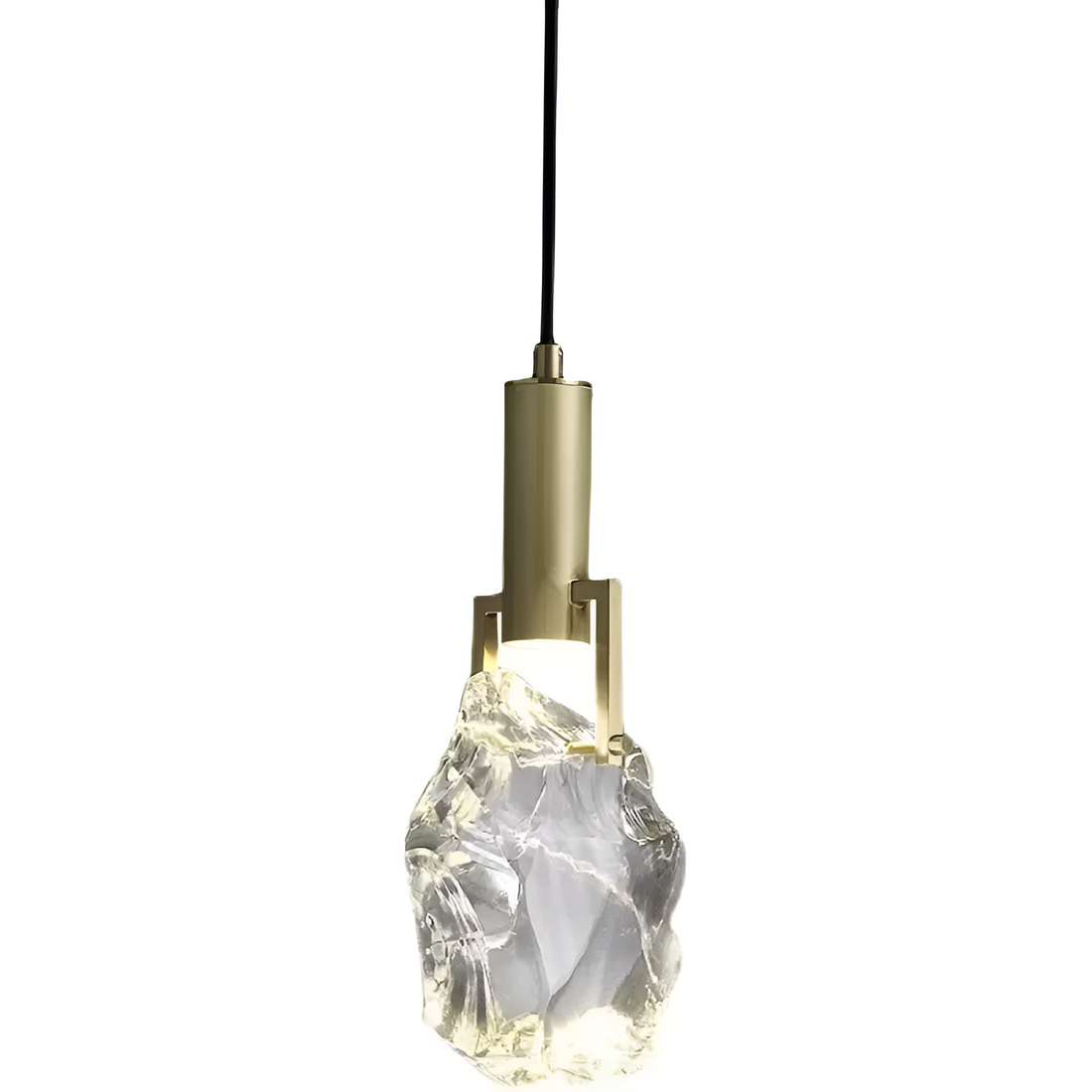 Luxury Nordic Crystal Copper Pendant Light