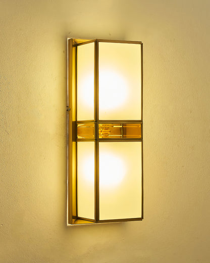 Retro Magari Brass Outdoor Wall Lamp