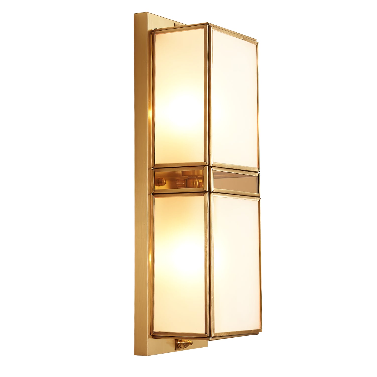 Retro Magari Brass Outdoor Wall Lamp