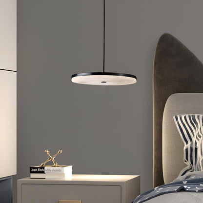 Manhattan Round Alabaster Pendant Light
