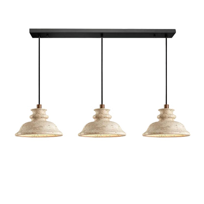 Orion Modern Travertine Ceiling Light