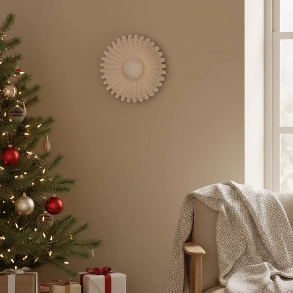 Ruhi Flower Nordic Ceramic Wall Light