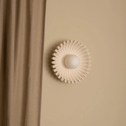 Ruhi Flower Nordic Ceramic Wall Light