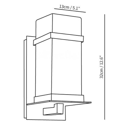 Luz de pared exterior impermeable Mcdade IP65