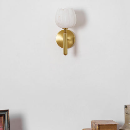 Milan Modern Alabaster Wall Light