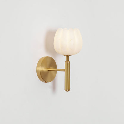 Milan Modern Alabaster Wall Light