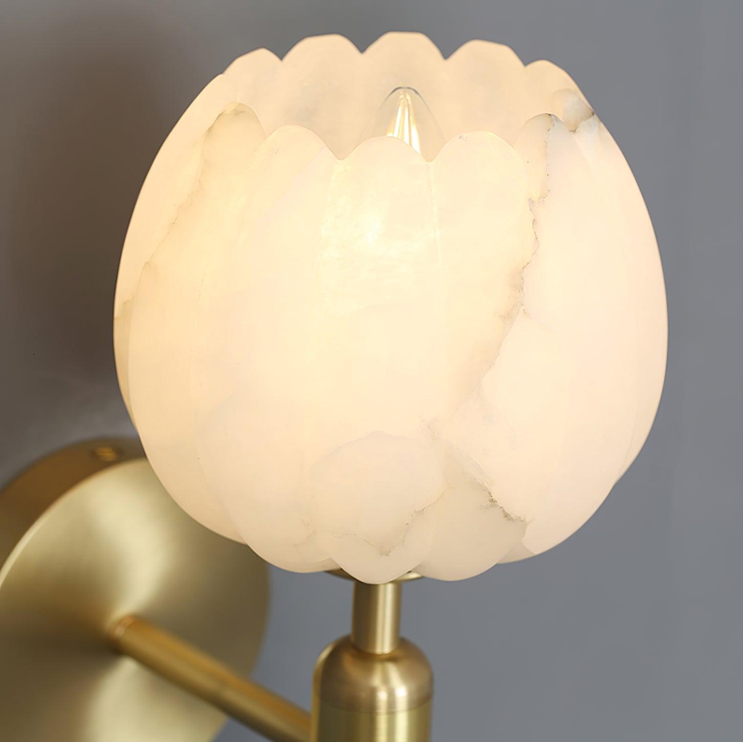 Milan Modern Alabaster Wall Light