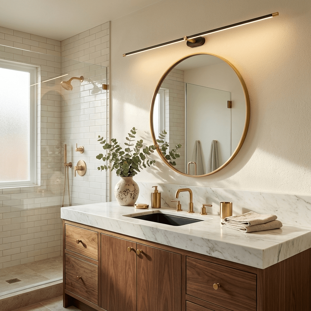 Vittoria Nordic Modern Linear Wall Light