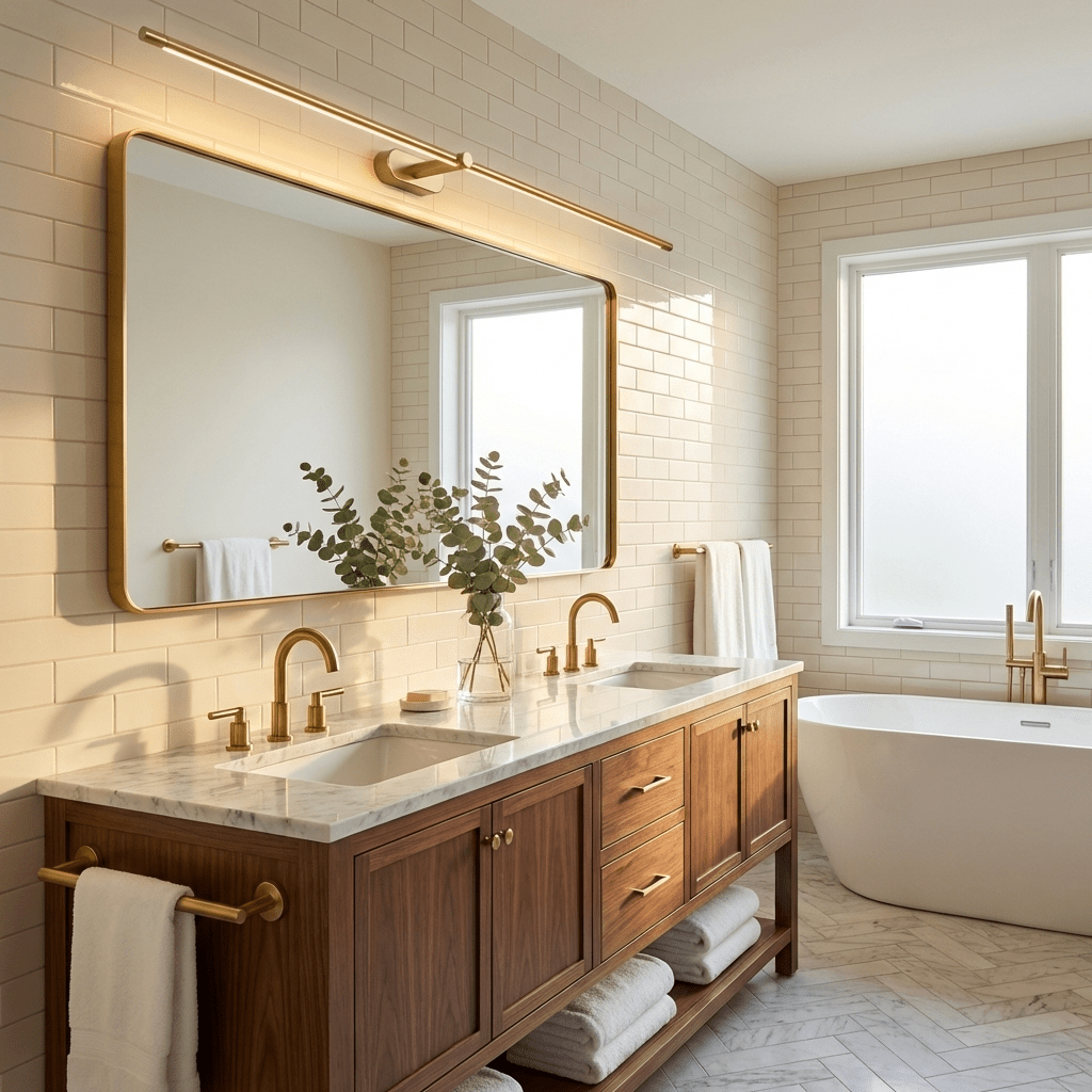Vittoria Nordic Modern Linear Wall Light