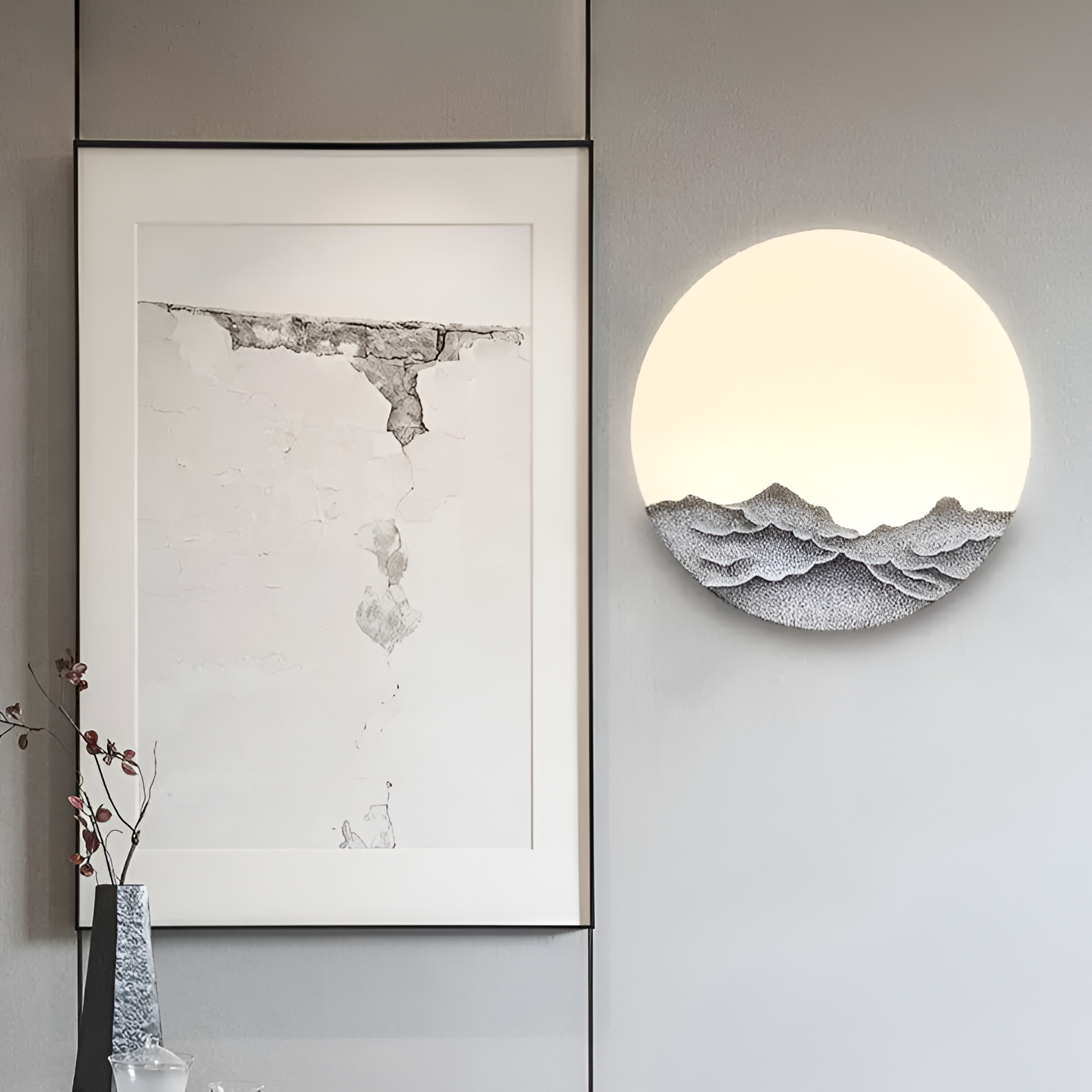 Modern Moon Wall Lamp