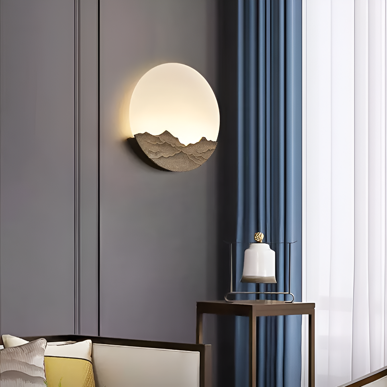 Modern Moon Wall Lamp