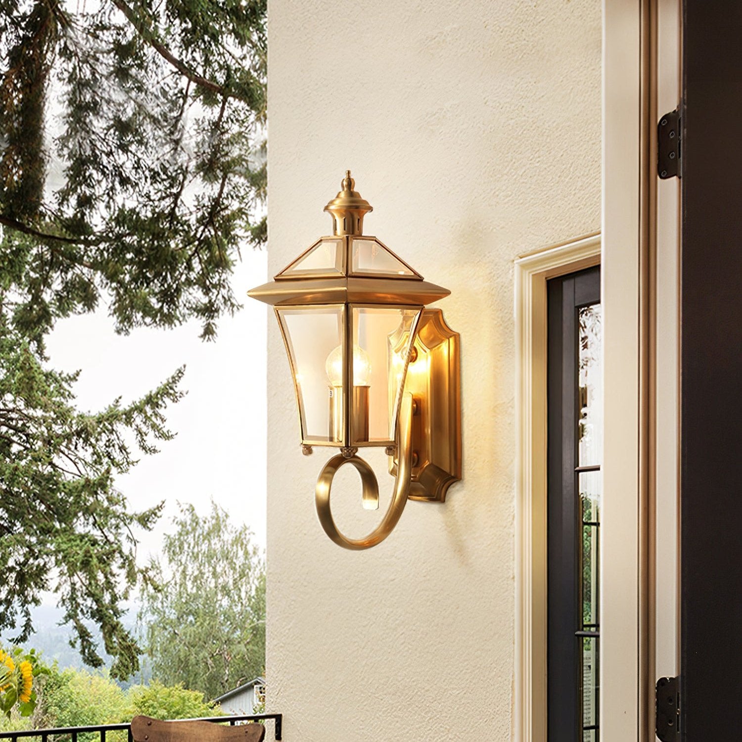 Retro Monterey Outdoor Wall Light