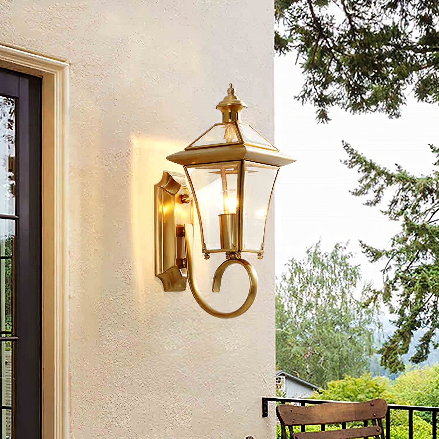 Retro Monterey Outdoor Wall Light