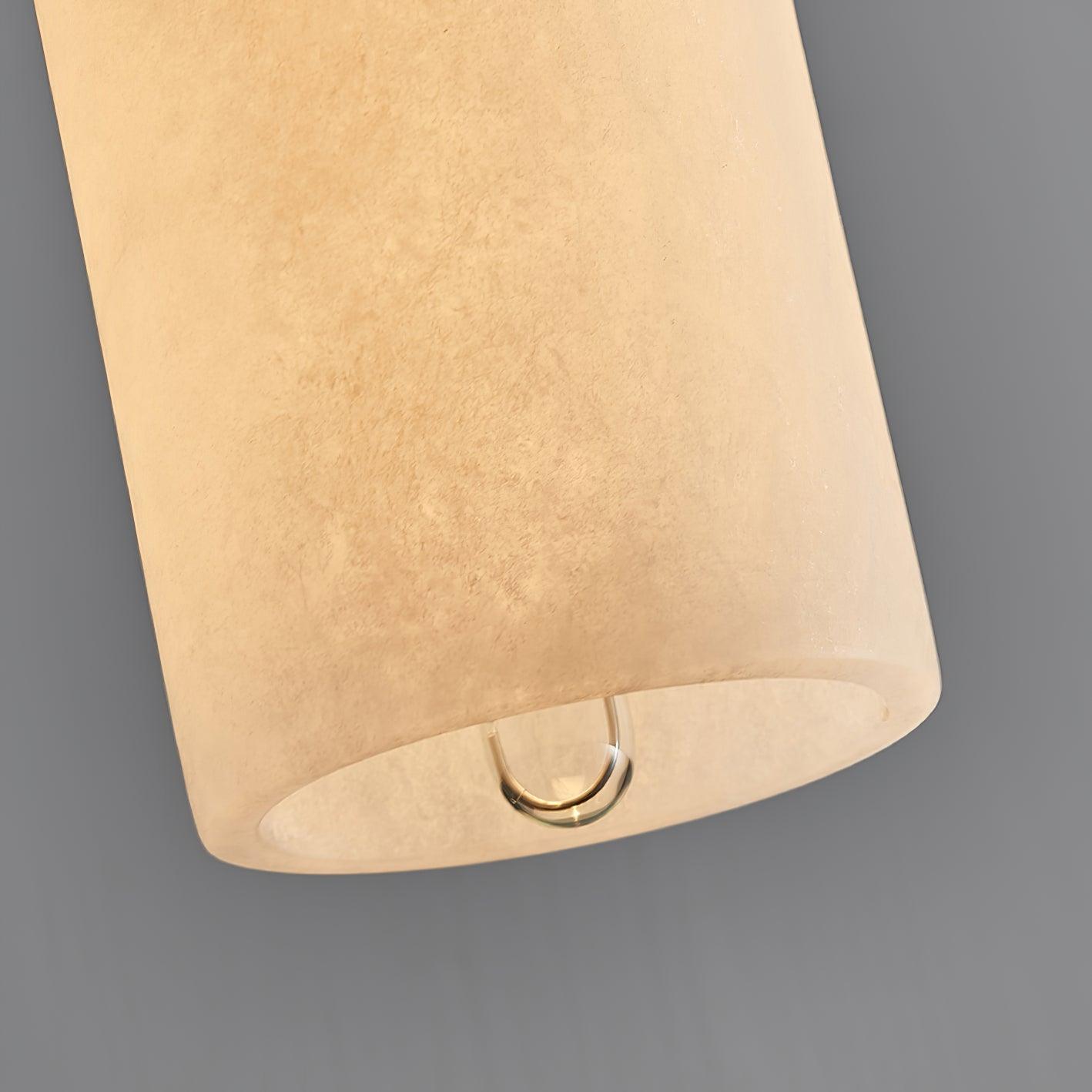 Mid-Century Alabaster Modern Monty Pendant Light