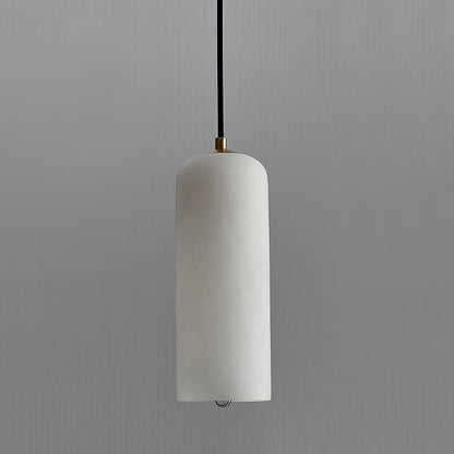 Mid-Century Alabaster Modern Monty Pendant Light