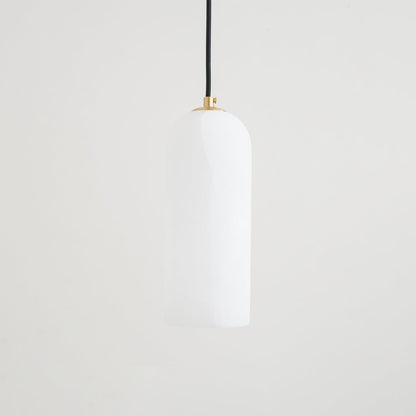 Mid-Century Alabaster Modern Monty Pendant Light