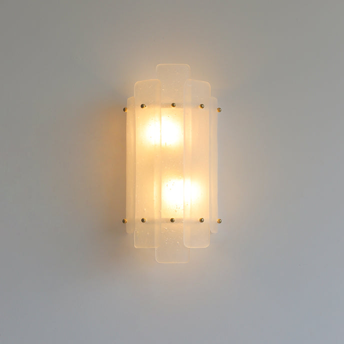 Freya Nordic Glass Wall Light