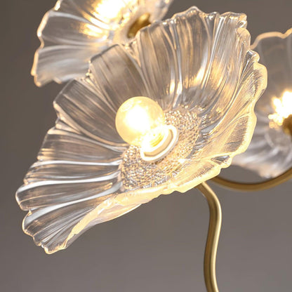 Blossom of Light Glass Chandelier