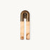 Thea Nordic Alabaster Wall Light antique brass on white background