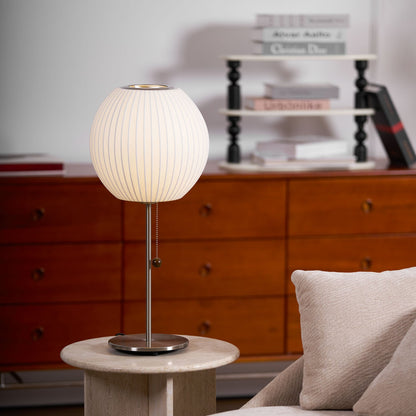 Bubble Glow Retro Polymer Table Lamp