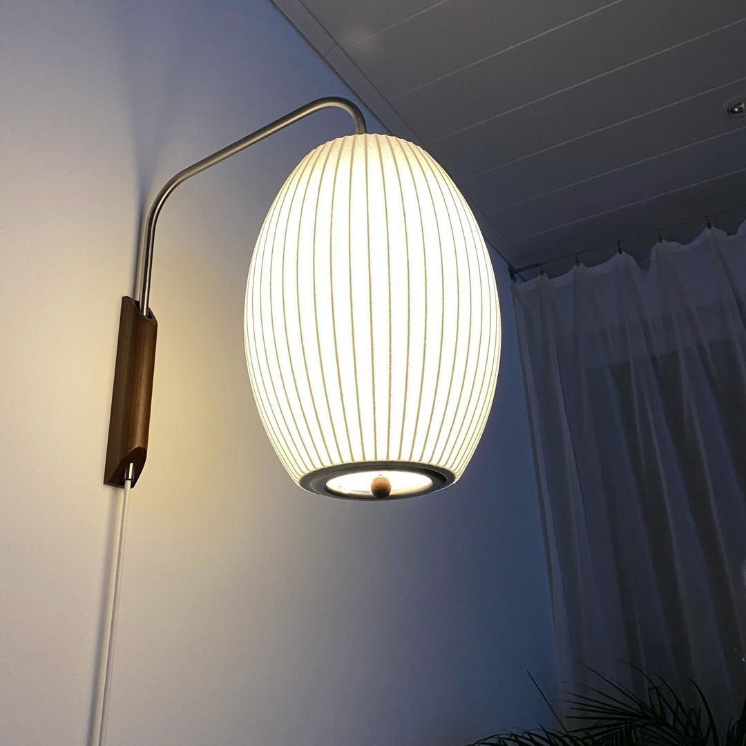 Japandi Design Nelson Wandlampe