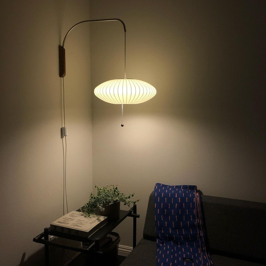 Japandi Design Nelson Wandlampe