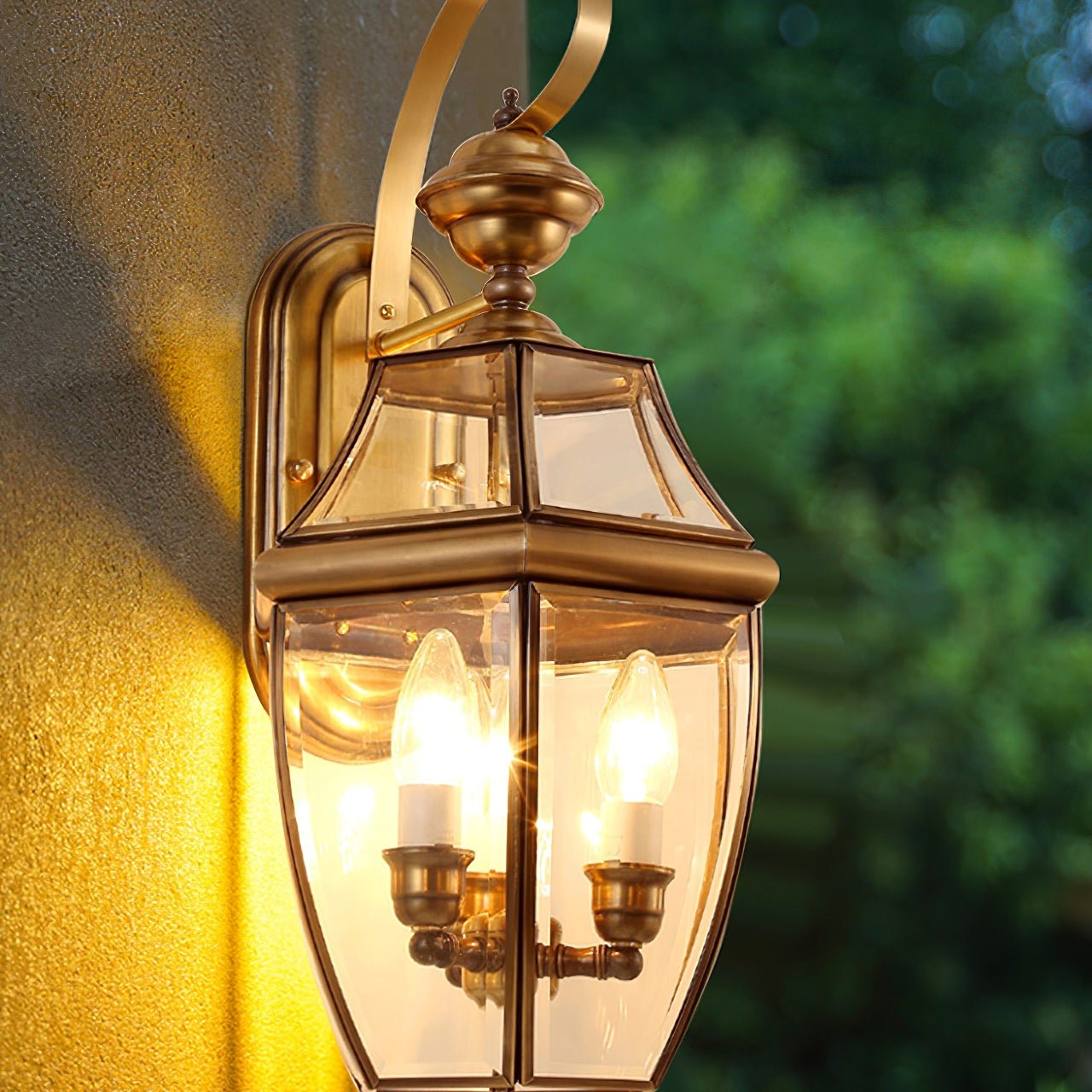 Retro Newbury IP65 Waterproof Outdoor Lantern Wall Light