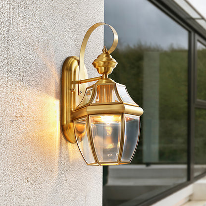 Retro Newbury Outdoor Lantern Wall Light