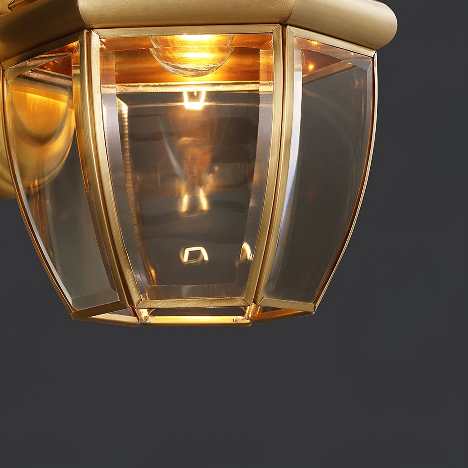 Retro Newbury Outdoor Lantern Wall Light