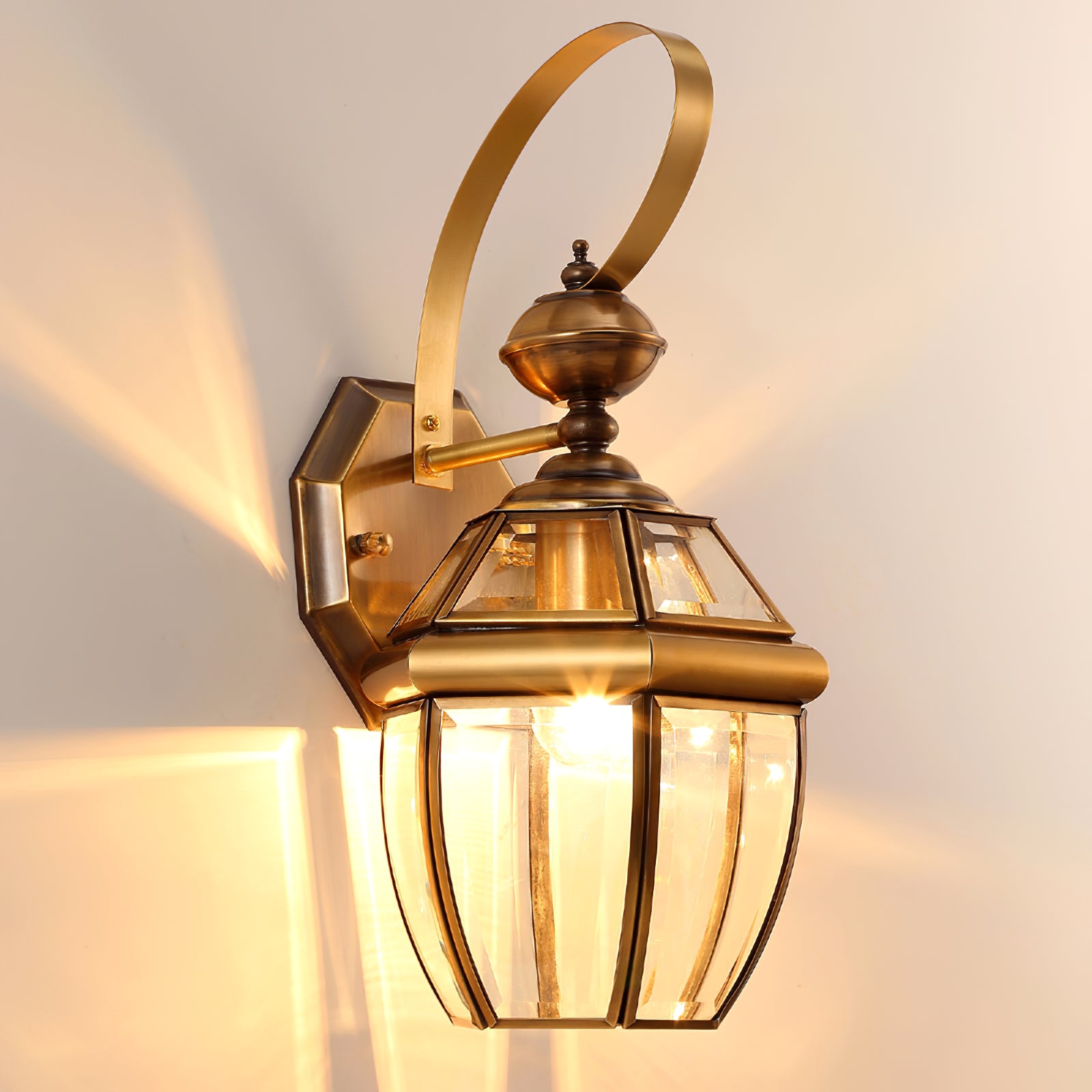 Retro Newbury IP65 Waterdichte Buiten Wandlamp