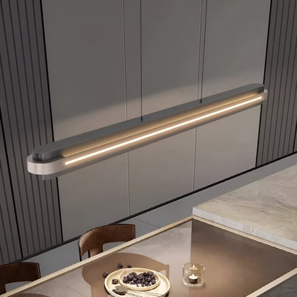 Nordic Acrylic Shade Modessa Linear Pendant Light