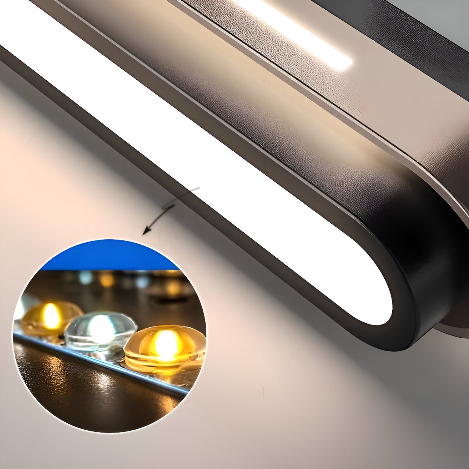 Nordic Acrylic Shade Modessa Linear Pendant Light