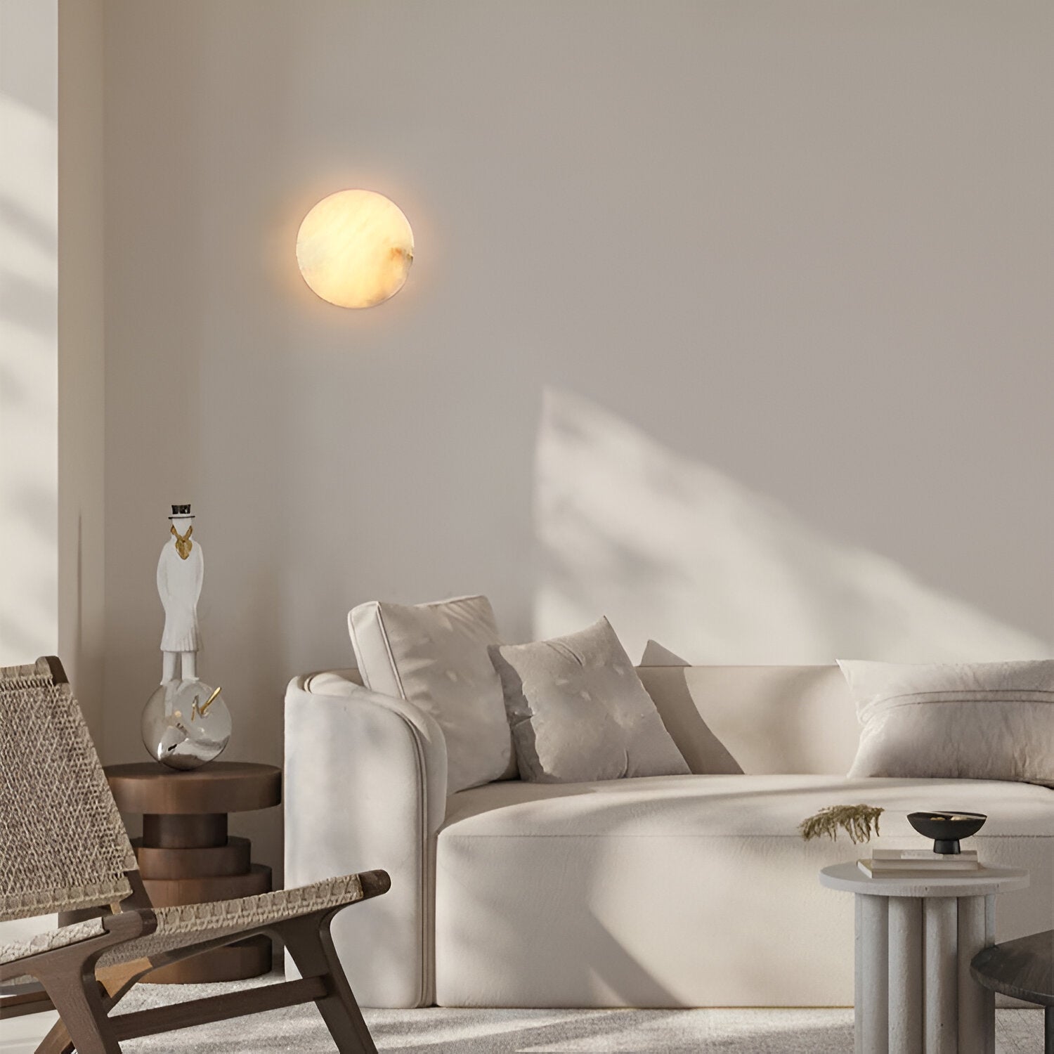 Nordic Alabaster Davina Wall Light