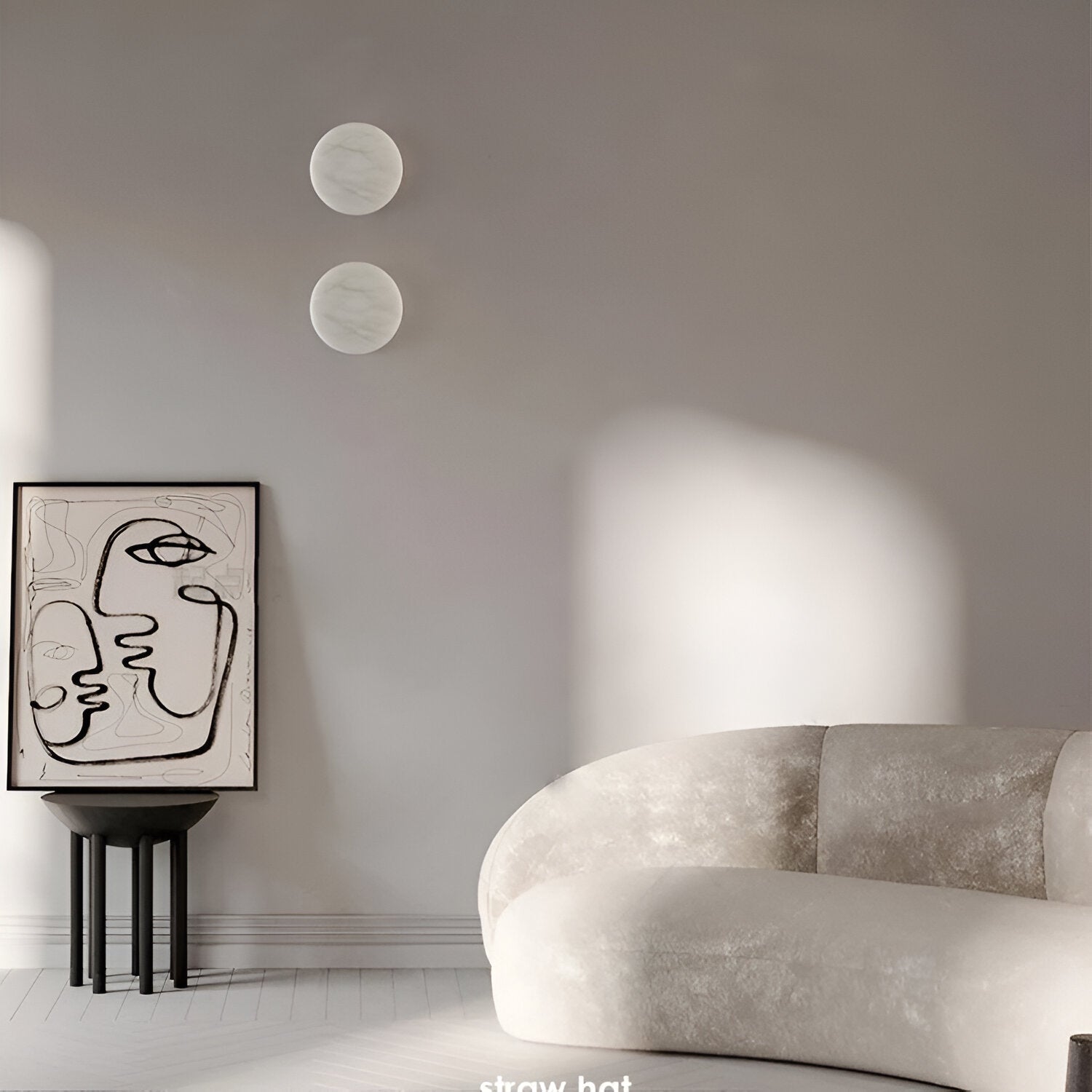 Nordic Alabaster Davina Wall Light